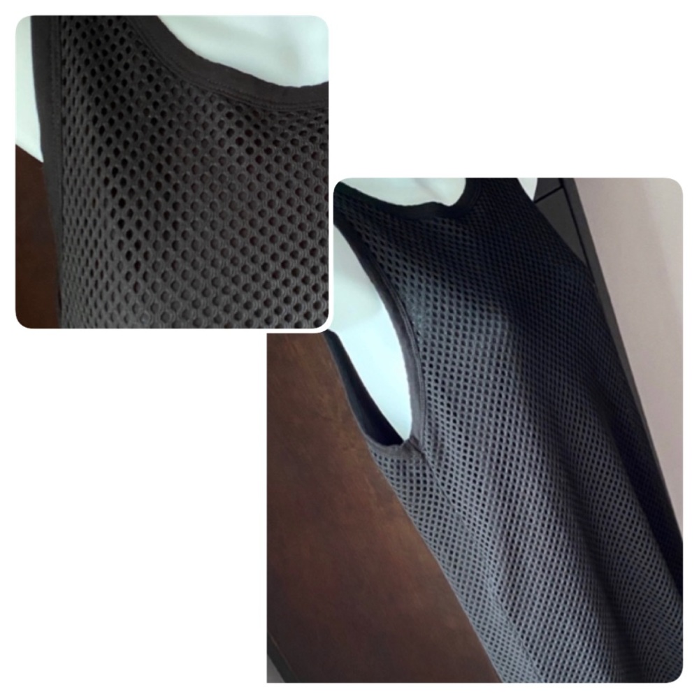 NWOT One❤️Clothing Black Eyelet Mesh Tank Dress S